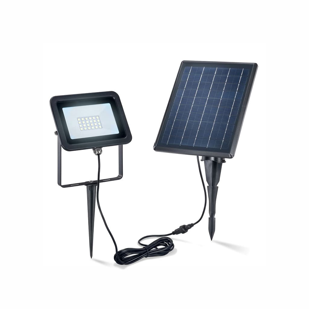 Reflector LED Solar RGB de Estaca 10W